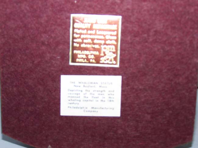 A Pair of MINT CONDITION New Bedford Whaling Monument Bookends circa 1960 — image 3